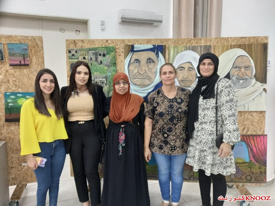 عبلين : معرض رسومات فنية تحت عنوان ريشتي هويتي